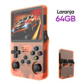 🎮 Game Console Retrô Portátil R36S – Diversão Sem Limites no Seu Bolso! 🚀 128GB, Tela IPS 3.5", Sistema Linux, +64GB de Jogos 🔥