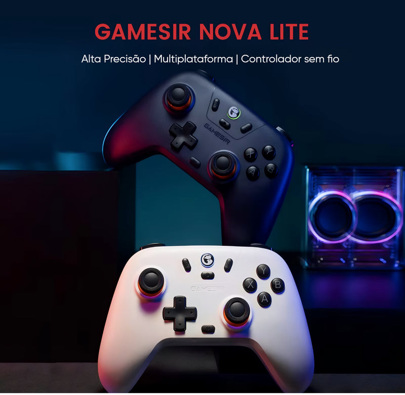 GameSir-Gamepad sem fio, Nova Lite para Switch, Android, IOS, PC