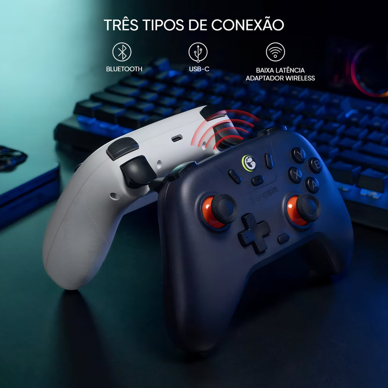 GameSir-Gamepad sem fio, Nova Lite para Switch, Android, IOS, PC