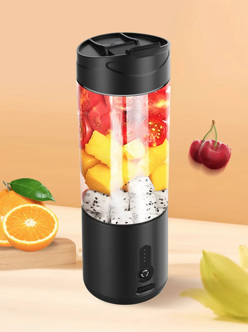 Mini Liquidificador Portátil Elétrico para Sucos e Smoothies – Multifuncional, Recarregável.