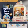 Máquina de Boneca Grande DIY Operada por Moedas para Crianças – Mini Máquina de Garra com Música, Presente Perfeito para Crianças