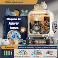 Máquina de Boneca Grande DIY Operada por Moedas para Crianças – Mini Máquina de Garra com Música, Presente Perfeito para Crianças