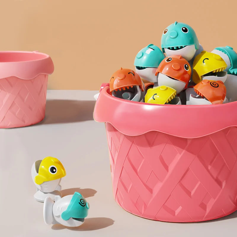 Brinquedo de Pesca Elétrico Magnético para Crianças – Jogo de Pesca com Vara, Música, Educativo, Presente para Bebês e Crianças a Partir de 3 Anos