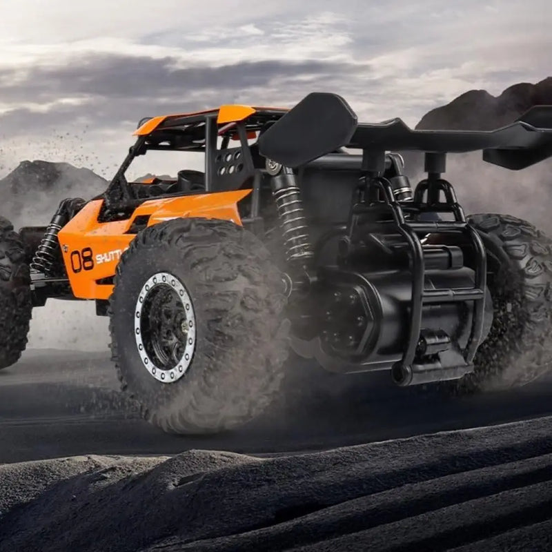 Carro RC 2WD 1:16 Off-Road 2.4G Controle Remoto Buggy de Corrida com Luzes LED, Drift e Escalada.