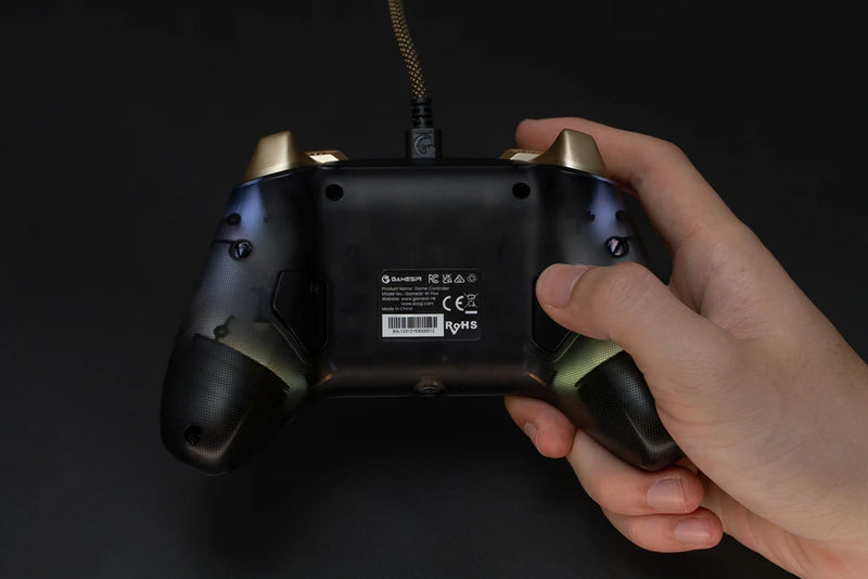 GameSir Kaleid Flux Xbox Controller com Fio para Xbox Series X, Xbox Series S, Xbox One – Gamepad com Joystick Hall Effect